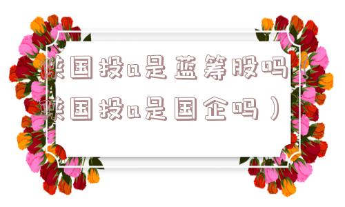 陕国投a是蓝筹股吗（陕国投a是国企吗）