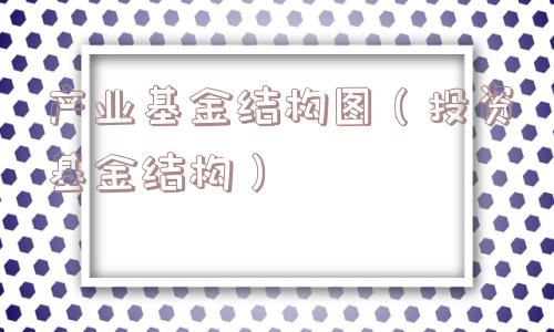 产业基金结构图（投资基金结构）