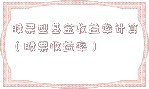 股票型基金收益率计算（股票收益率）